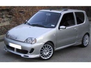 Накладки на пороги FIAT Seicento (98-10) 2