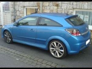 Накладки на пороги OPEL Astra H GTC 3D (OPC стиль) 2 2