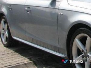 Листва на пороги AUDI A5 8T (2007-) S-Line стиль 3