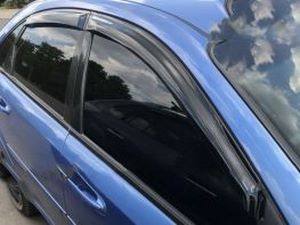 Дефлекторы окон Chevrolet Lacetti (04-) Sedan - Hic (накладные) 4