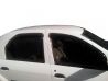 Дефлектори вікон Dacia Logan I (04-11) Sedan - Hic (накладні) 3