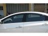 Дефлектори вікон Hyundai Sonata YF (10-14) - Hic (накладні) 4