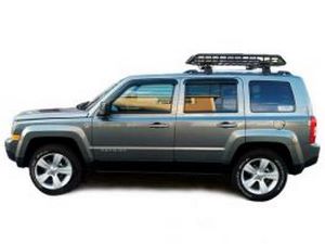 Дефлектори вікон Jeep Commander (06-11) 5D - Hic (накладні) 2