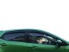 Дефлектори вікон Mazda 2 (DE; 07-14) 5D - Hic (накладні) 3
