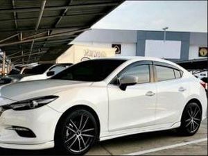 Дефлекторы окон Mazda 3 III (BM; (13-18) Sedan / Htb - Hic (накладные) 4