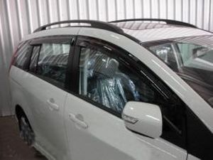 Дефлектори вікон Mazda 5 II (05-09) - Hic (накладні) 3