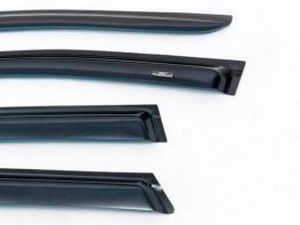 Дефлекторы окон Mazda MPV II (LW; 99-06) - Hic (накладные) 2