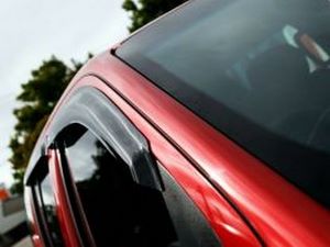 Дефлекторы окон Nissan Pathfinder III (R51; 05-14) - Hic (накладные) 3