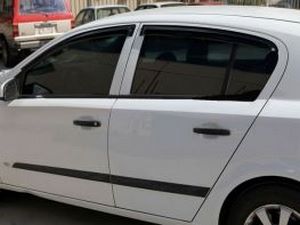 Дефлектори вікон Opel Astra H (04-14) 5D Htb - Hic (накладні) 3