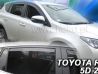 Дефлектори вікон Toyota Rav4 III (06-12) - Heko (вставні) 4