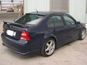 Дефлектори вікон VW Bora A4 (98-05) Sedan - Hic (накладні) 3