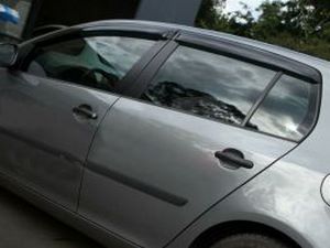 Дефлекторы окон VW Golf V (03-08) 5D Htb - Hic (накладные) 2