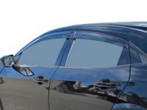 Дефлекторы окон Honda Civic 10 (16-21) Hatchback - Hic (накладные) 3