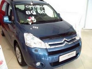 Дефлектор капота Citroen Berlingo II (08-18) - Hic (короткий) 2