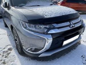 Дефлектор капота Mitsubishi Outlander III (13-21) - Hic 2