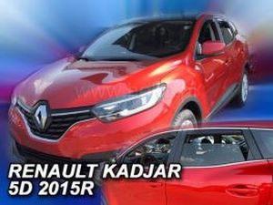 Дефлекторы окон Renault Kadjar (15-22) - Heko (вставные) 4
