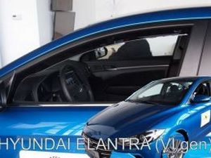 Дефлектори вікон Hyundai Elantra VI (AD; 16-20) SD - Heko (вставні) 4