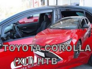 Дефлектори вікон Toyota Corolla XII (19-) Htb - Heko (вставні) 3