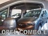 Дефлекторы окон Opel Combo E (18-) - Heko (вставные)