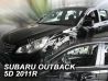 Дефлектори вікон Subaru Outback IV (BR; 10-14) - Heko (вставні) 3