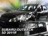 Дефлектори вікон Subaru Outback IV (BR; 10-14) - Heko (вставні) 4