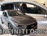 Дефлектори вікон Infiniti Q30S (15-19) - Heko (вставні) 4
