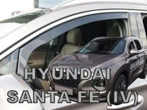 Дефлекторы окон Hyundai Santa Fe IV (TM; 19-23) - Heko (вставные) 3