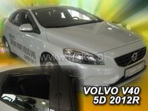 Дефлектори вікон Volvo V40 (12-19) - Heko (вставні) 4