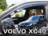 Дефлектори вікон Volvo XC40 (18-/20-) - Heko (вставні) 3