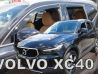 Дефлектори вікон Volvo XC40 (18-/20-) - Heko (вставні) 4