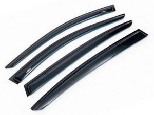 Дефлекторы окон BMW 7 F02 (08-15) - Hic (накладные)