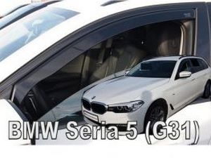 Дефлекторы окон BMW 5 G31 (17-) - Heko (вставные) 3