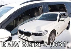 Дефлекторы окон BMW 5 G31 (17-) - Heko (вставные) 4
