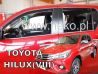 Дефлектори вікон Toyota Hilux VIII (15-) 4D - Heko (вставні) 3