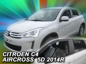 Дефлектори вікон Citroen C4 Aircross (12-17) - Heko (вставні) 3