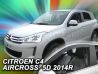 Дефлектори вікон Citroen C4 Aircross (12-17) - Heko (вставні) 4