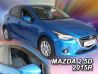 Дефлектори вікон Mazda 2 (DJ; 14-/19-) 5D - Heko (вставні) 3