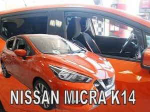 Дефлекторы окон Nissan Micra V (K14; 17-) - Heko (вставные) 4