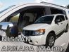 Дефлектори вікон Nissan Armada I (04-15) - Heko (вставні) 3