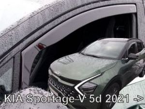 Дефлектори вікон Kia Sportage V (NQ5; 21-) - Heko (вставні) 3