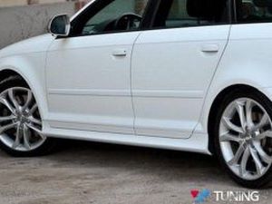 Накладки на пороги AUDI A3 8P Sportback - S3 1 1