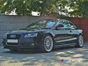 Диффузоры боковых порогов Audi A5 8T / S5 / S-Line (07-16) Coupe 2