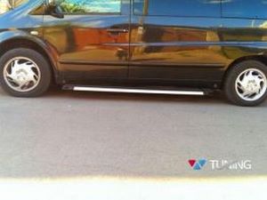 Пороги бічні Mercedes Vito W638 (96-03) - Maya Black 3