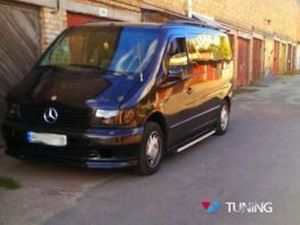 Пороги бічні Mercedes Vito W638 (96-03) - Maya Black 4