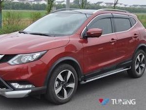 Пороги боковые NISSAN Qashqai J11 (2016-) - OEM 2