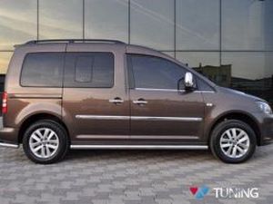 Трубы боковые VW Caddy III (2004+) - без пластиковых накладок 4 4