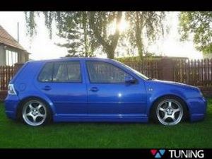 Накладки на боковые пороги VW Golf IV 5D Hatchback - R32 стиль 2 2