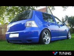 Накладки на боковые пороги VW Golf IV 5D Hatchback - R32 стиль 3 3