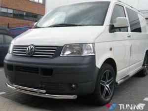 Боковые трубы VOLKSWAGEN T5 (2003-2015) - пороги - фото #4 4