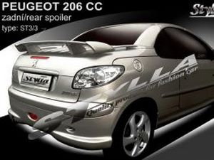 Спойлер багажника PEUGEOT 206 CC ST3/3 2